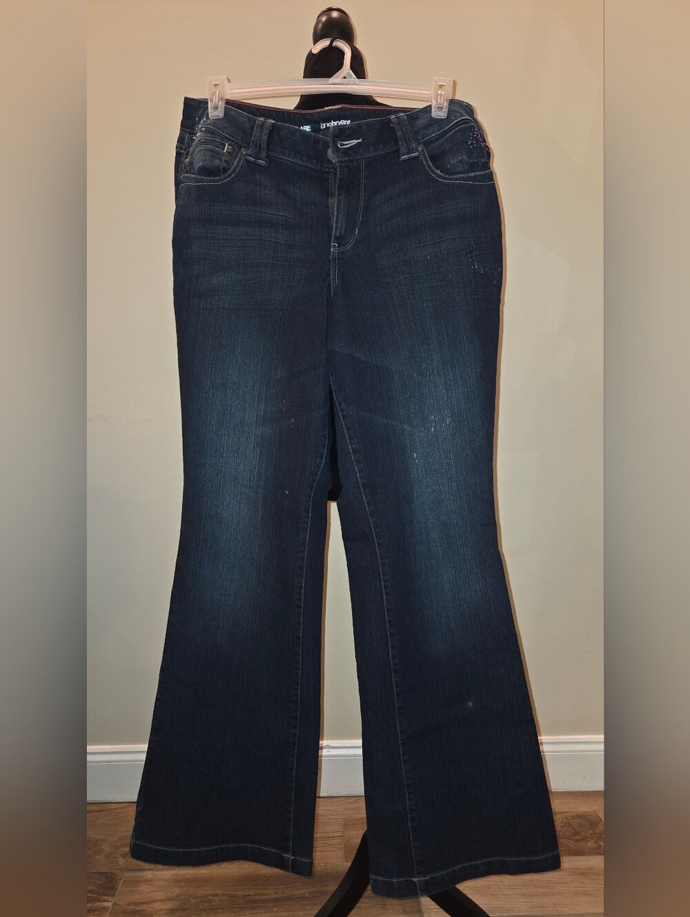Lane Bryant Indigo Flare Wide-Leg Jeans